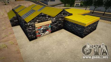 New Design Or Texture For Oldgarage Sfs para GTA San Andreas