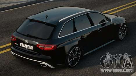 Audi RS4 Blek para GTA San Andreas