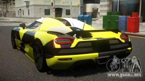 Koenigsegg Agera Exils S11 para GTA 4