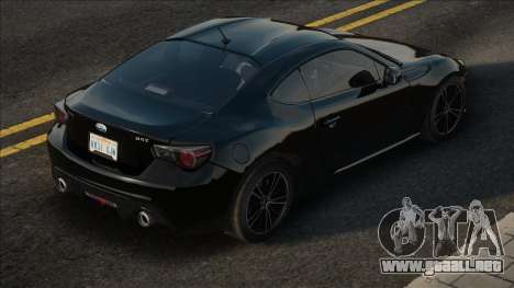 Subaru BRZ 2013 Blek para GTA San Andreas