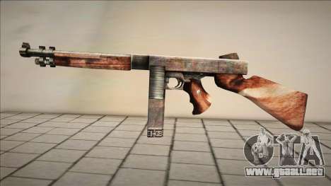 Chicago Typewriter from Resident Evil 4 (Biohaza para GTA San Andreas