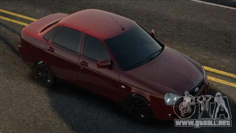 VAZ 2170 Rojo para GTA San Andreas