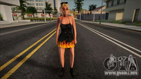 Chica linda con atuendo v1 para GTA San Andreas