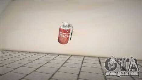 Incendiary Grenade from Resident Evil 4 (Biohaza para GTA San Andreas