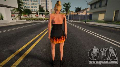 Chica linda con atuendo v1 para GTA San Andreas