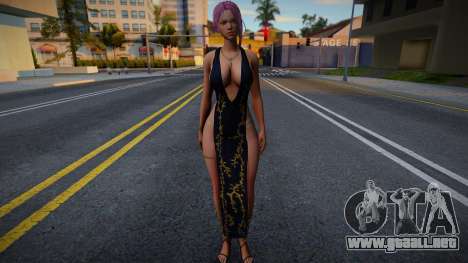 Karina from Zombie Hunter: Invasion Elegant Dres para GTA San Andreas