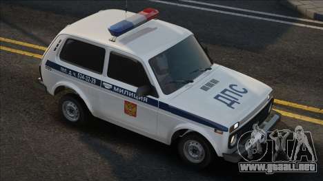 VAZ-21214 Policía de Niva para GTA San Andreas