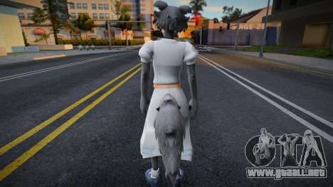 Grey Wolf Girl para GTA San Andreas