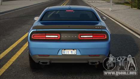 2015 Dodge Challenger Hellcat para GTA San Andreas