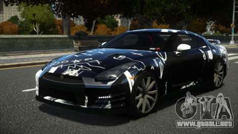 Nissan GT-R R35 VL S6 para GTA 4