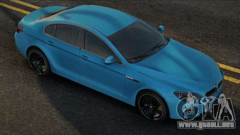 BMW M6 Blue para GTA San Andreas