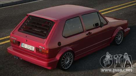 Volkswagen Golf Mk1 Tuned para GTA San Andreas