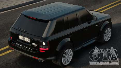 Range Rover Sport Blek para GTA San Andreas