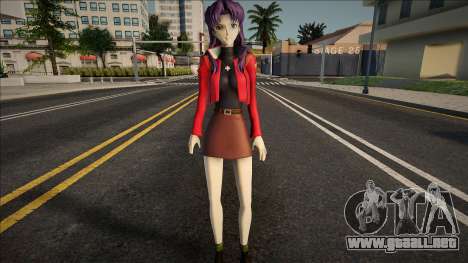 Misato Katsuragi Evangelion para GTA San Andreas