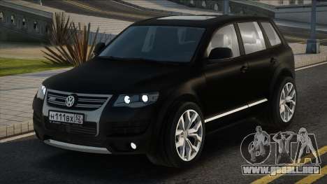 Volkswagen Touareg R50 Blek para GTA San Andreas