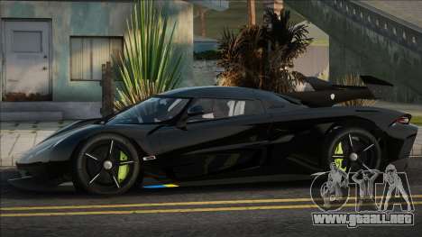 Koenigsegg Jesko Black para GTA San Andreas