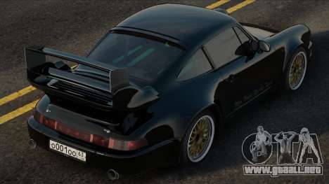 Porsche 911 Blek para GTA San Andreas