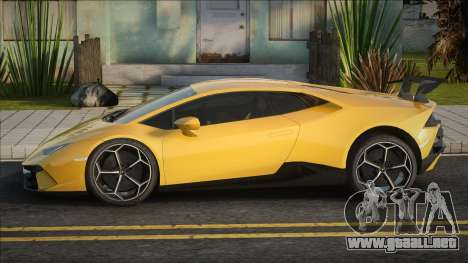 Lamborghini Huracan [Yel] para GTA San Andreas