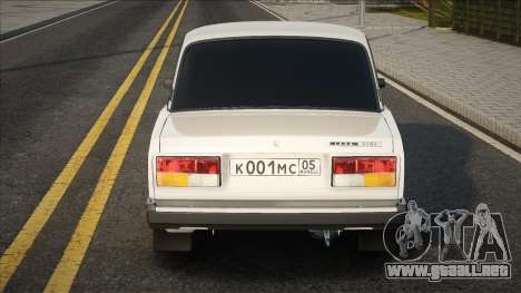 VAZ 2107 Estilo Blanco para GTA San Andreas