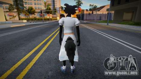 Black Wolf Girl para GTA San Andreas