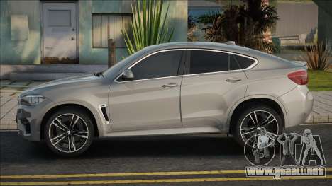 BMW X6M En stock para GTA San Andreas