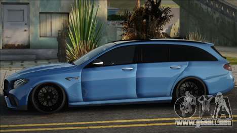 Mercedes-Benz E63s Blue para GTA San Andreas