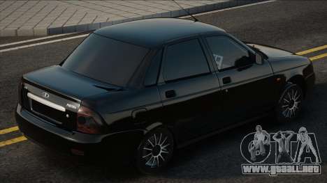 Lada Priora Negro para GTA San Andreas