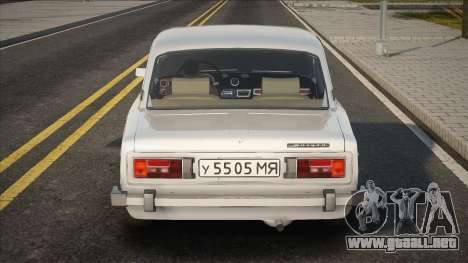 VAZ-2106 Blanco y Culata para GTA San Andreas