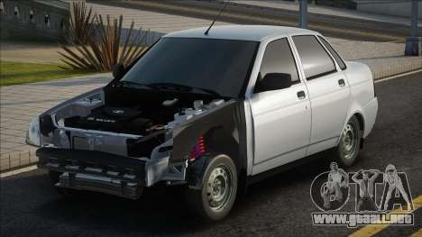 Lada Priora Vagabundo Blanco para GTA San Andreas