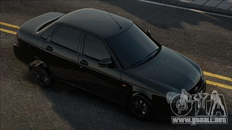 Lada Priora Black Edit para GTA San Andreas