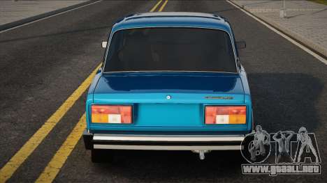 VAZ 2107 Turquesa para GTA San Andreas