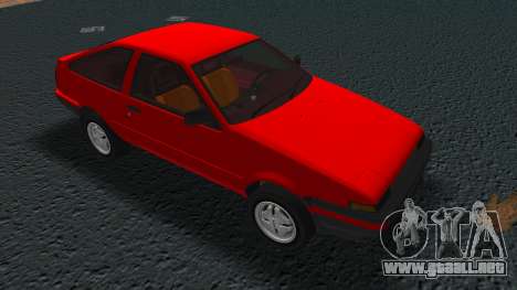 Toyota Sprinter Trueno AE86 85 para GTA Vice City