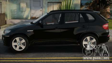 BMW X5 M [Negro] para GTA San Andreas