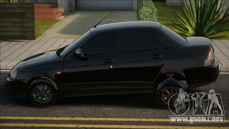 Lada Priora Black Edit para GTA San Andreas