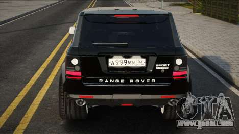 Range Rover Sport Blek para GTA San Andreas