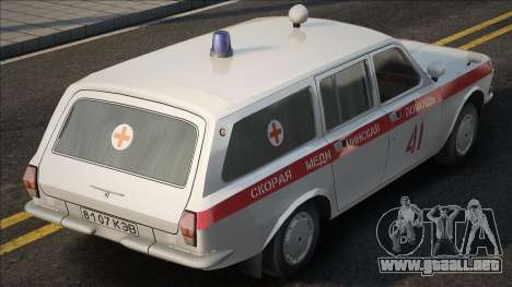 GAZ 24-13 Ambulancia para GTA San Andreas