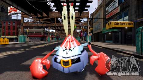 Mr Krabs para GTA 4