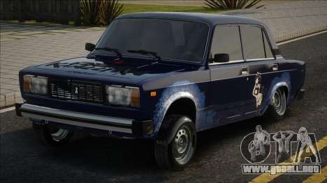 VAZ 2105 Azul Clásico para GTA San Andreas