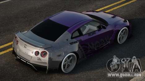 Nissan GT-R R35 tuning para GTA San Andreas