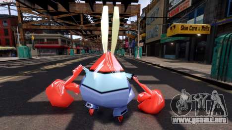 Mr Krabs para GTA 4