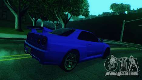 1999 Nissan Skyline GT-R R34 para GTA San Andreas