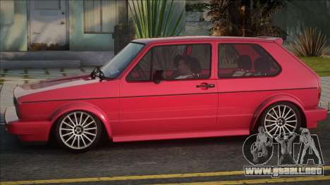 Volkswagen Golf Mk1 Tuned para GTA San Andreas