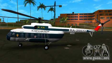 Mi-17 Aeroflot para GTA Vice City