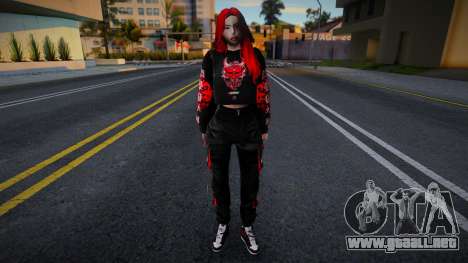 New skin Girl 2 para GTA San Andreas