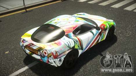 Alfa Romeo 8C RZX S1 para GTA 4