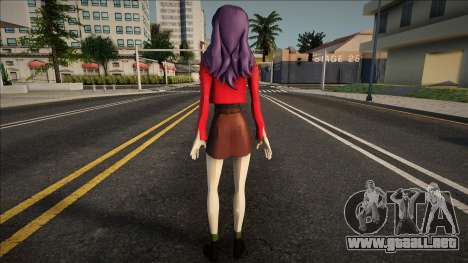 Misato Katsuragi Evangelion para GTA San Andreas