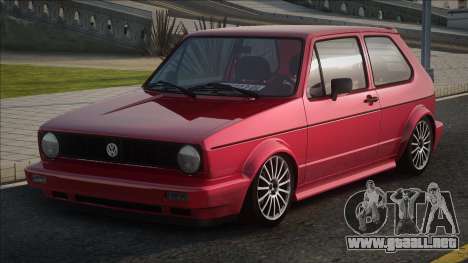 Volkswagen Golf Mk1 Tuned para GTA San Andreas