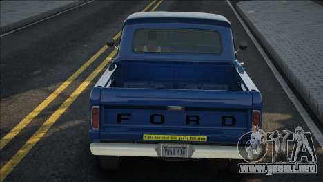 Ford F-100 1965 para GTA San Andreas