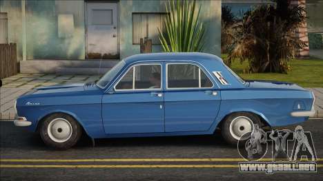 GAZ-24 Volga Versión Azul para GTA San Andreas