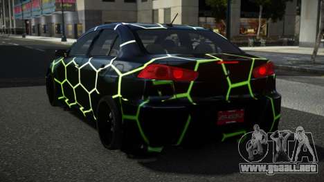 Mitsubishi Lancer Evo X YHG S2 para GTA 4